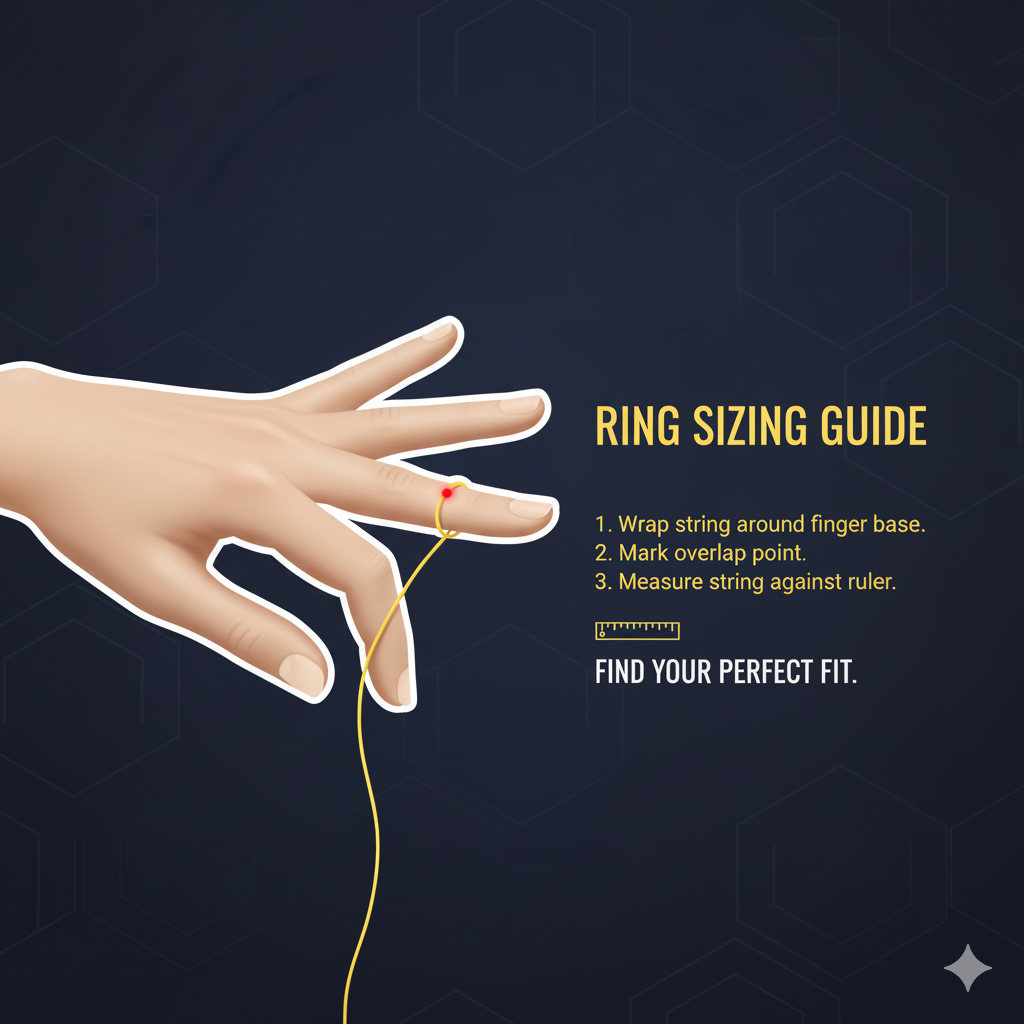 Ring Sizing Diagram